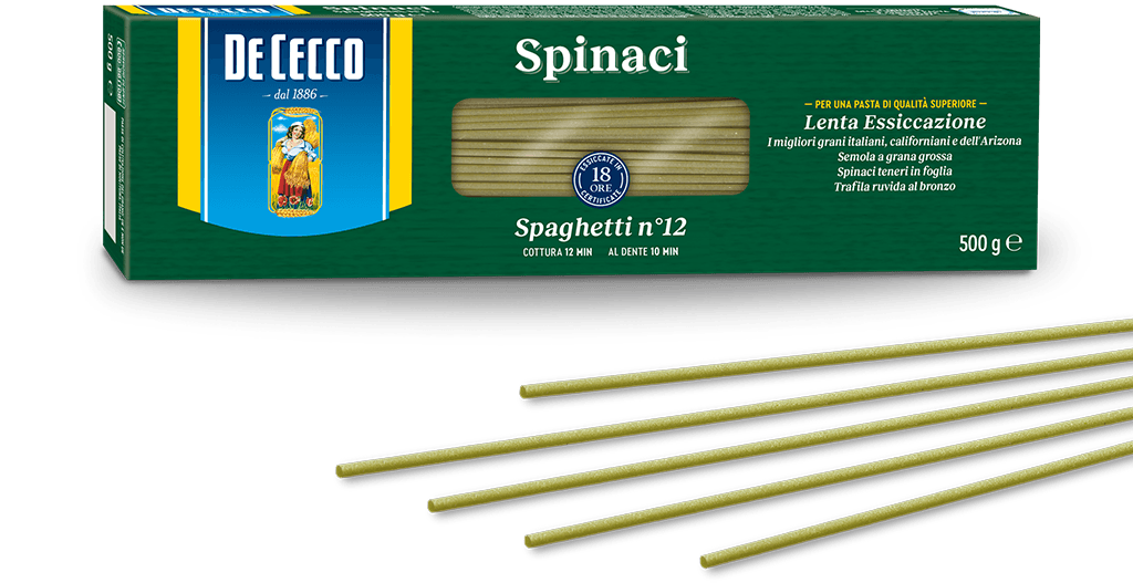 Spaghetti con spinaci (Спагетти со шпинатом) n°12
