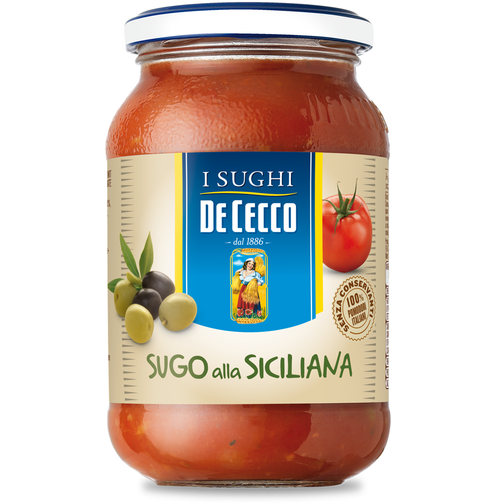 Томатный соус с оливками 'Сичилиана'